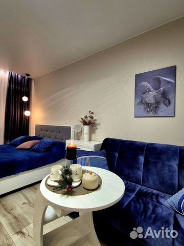 

1-к. квартира, 44 м², 2 кровати