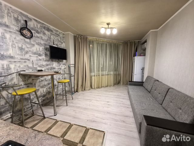 

Квартира-студия, 28 м², 1 кровать