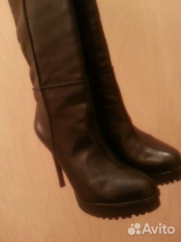 Кожанные сапоги фирмы Maskotte Кожанные сапоги фирмы Maskotte