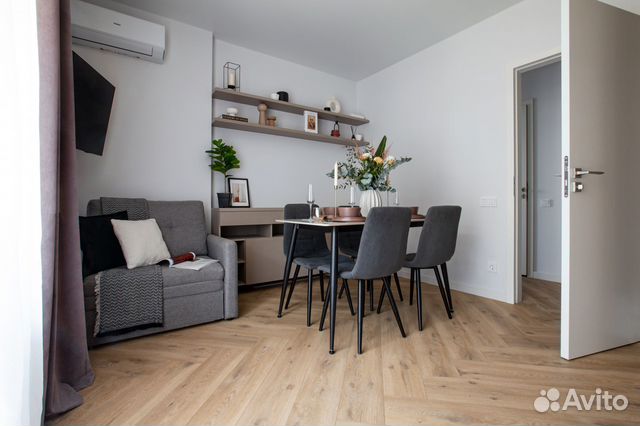 

1-к. квартира, 60,4 м², 3 кровати