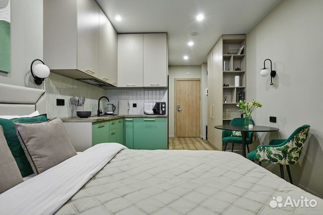 

Квартира-студия, 20 м², 1 кровать