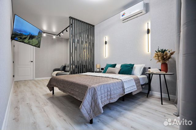 

1-к. квартира, 45 м², 2 кровати