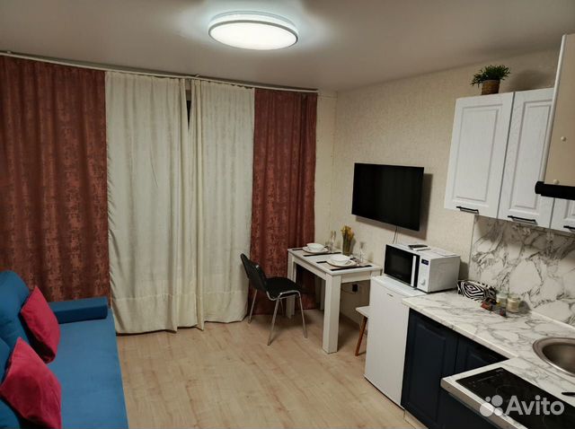 

Квартира-студия, 18 м², 1 кровать