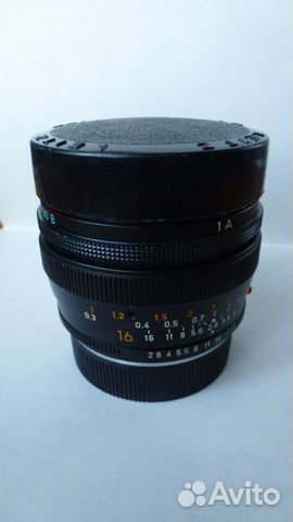 Объектив Leitz fisheye-elmarit-r 16-2/8