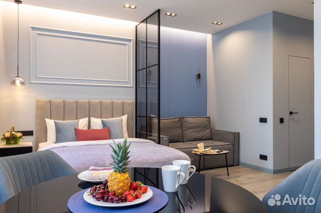 

Квартира-студия, 33 м², 2 кровати