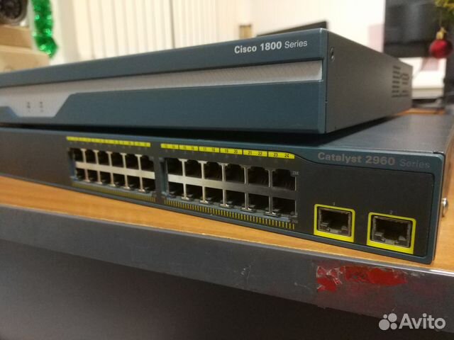 Маршрутизатор cisco 1841 и коммутатор cisco 2960