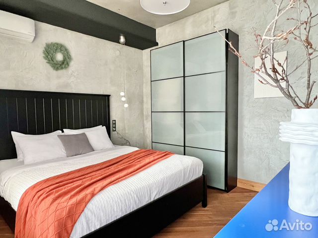 

1-к. квартира, 61 м², 2 кровати