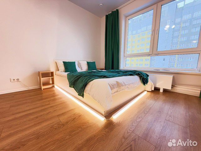 

Квартира-студия, 29 м², 2 кровати