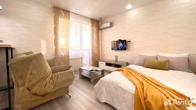 

Квартира-студия, 43 м², 2 кровати