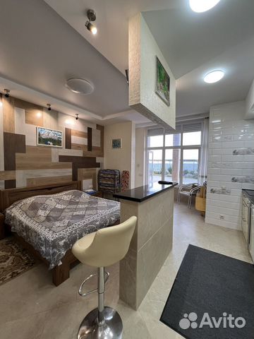 

Квартира-студия, 25 м², 2 кровати