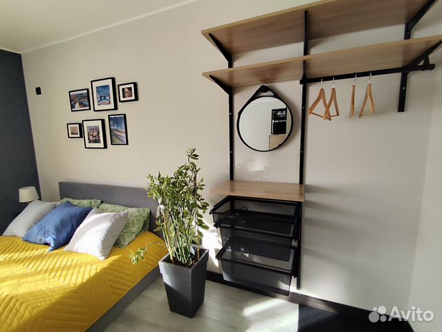 

Квартира-студия, 23 м², 2 кровати