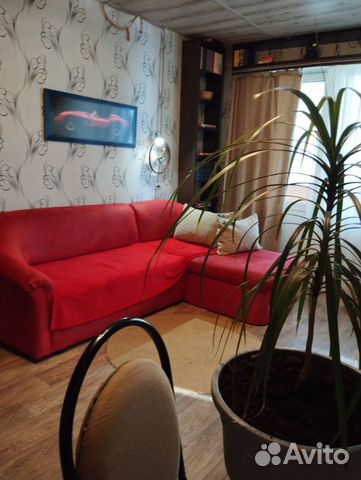 

1-к. квартира, 42 м², 2 кровати