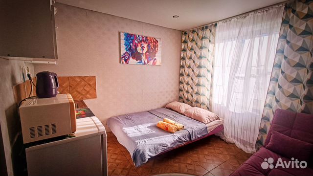 

1-к. квартира, 18 м², 2 кровати