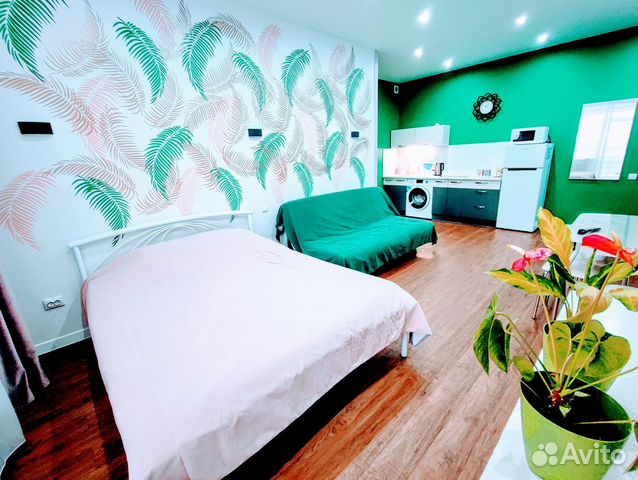 

2-к. квартира, 50 м², 3 кровати