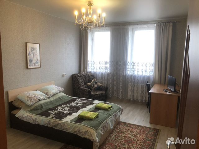 

1-к. квартира, 36 м², 3 кровати