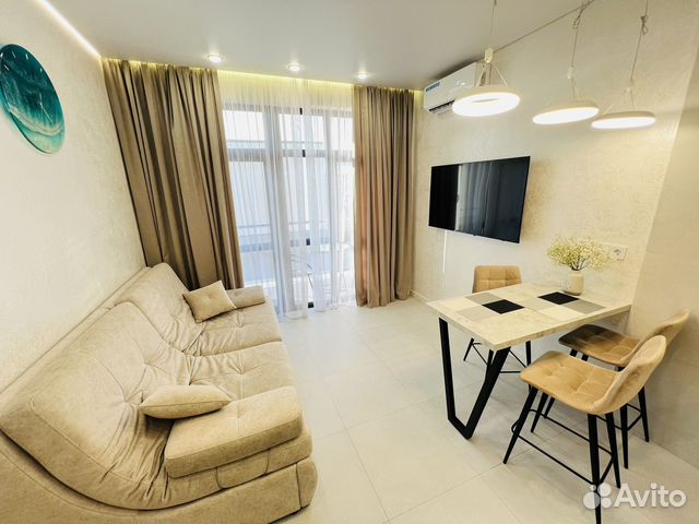 

Квартира-студия, 28 м², 2 кровати