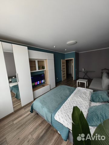 

1-к. квартира, 42 м², 2 кровати