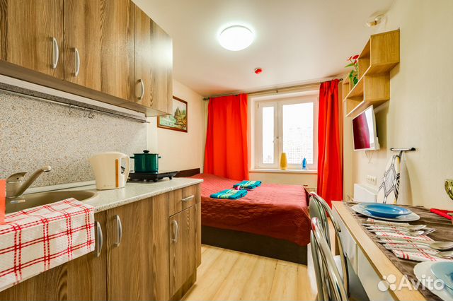

Квартира-студия, 23 м², 1 кровать