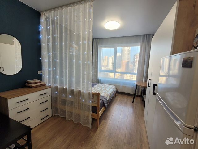 

Квартира-студия, 23,5 м², 1 кровать