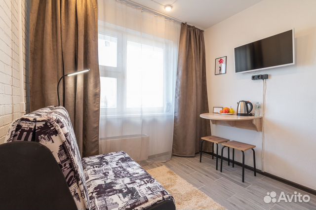 

Квартира-студия, 13 м², 1 кровать