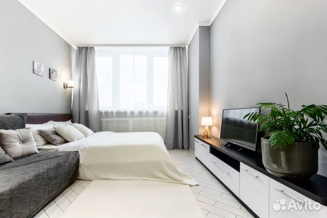 

Квартира-студия, 33 м², 2 кровати