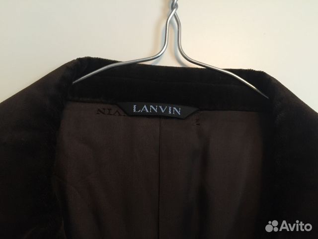 Пиджак lanvin коричневый бархат Пиджак lanvin коричневый бархат