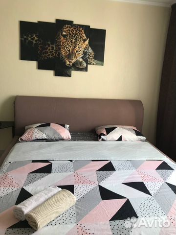 

1-к. квартира, 42 м², 3 кровати