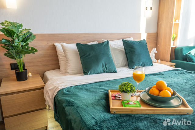 

Квартира-студия, 35 м², 2 кровати