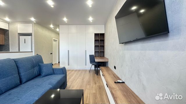 

Квартира-студия, 40 м², 2 кровати