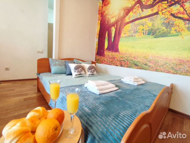 

Квартира-студия, 29 м², 2 кровати
