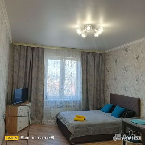 

Квартира-студия, 33 м², 1 кровать