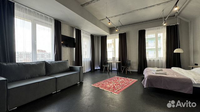 

Квартира-студия в апарт-отеле, 40 м², 2 кровати