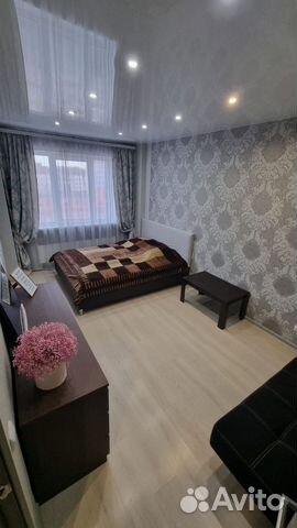 

1-к. квартира, 34 м², 2 кровати