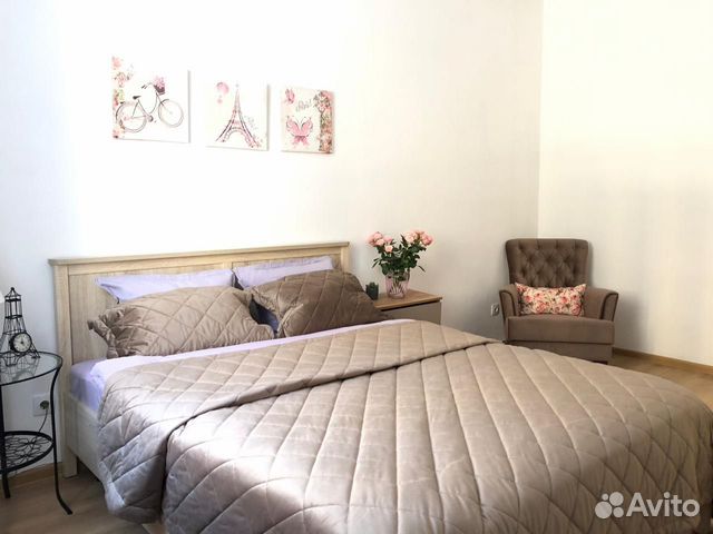 

1-к. квартира, 37 м², 2 кровати