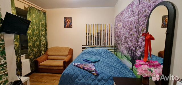 

Квартира-студия, 30 м², 1 кровать