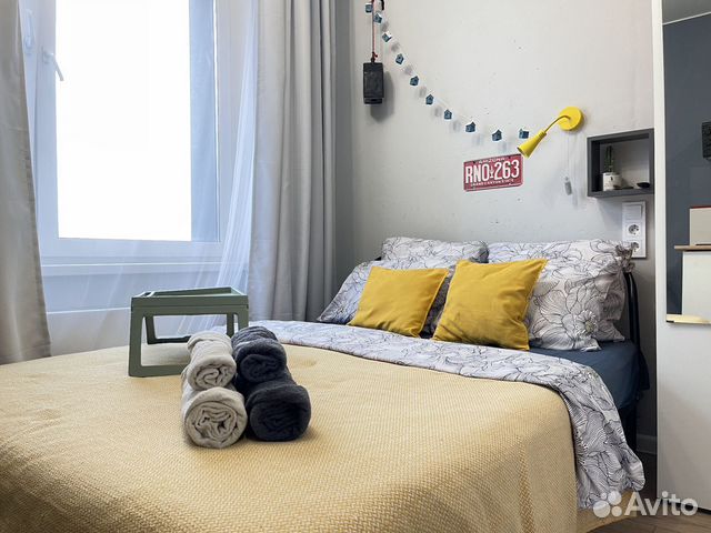 

Квартира-студия, 15 м², 1 кровать