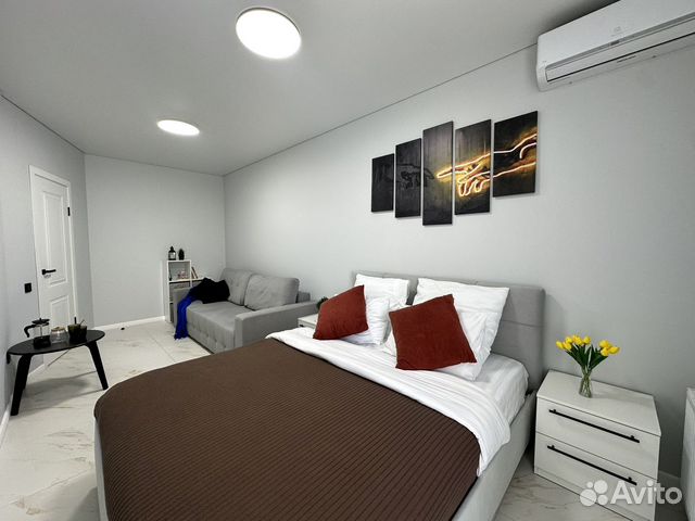 

1-к. квартира, 45 м², 2 кровати