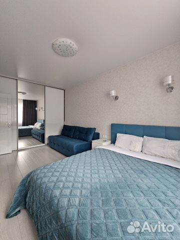 

1-к. квартира, 46 м², 3 кровати