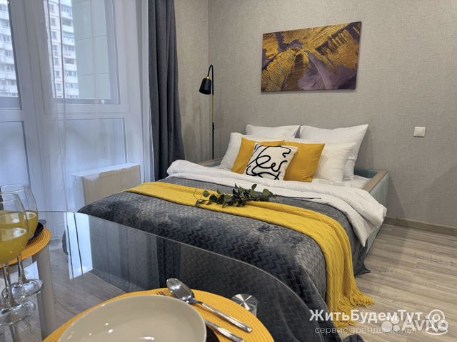 

Квартира-студия, 22,4 м², 2 кровати