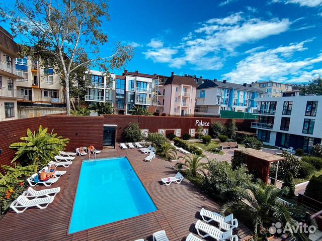 

Квартира-студия, 25 м², 3 кровати
