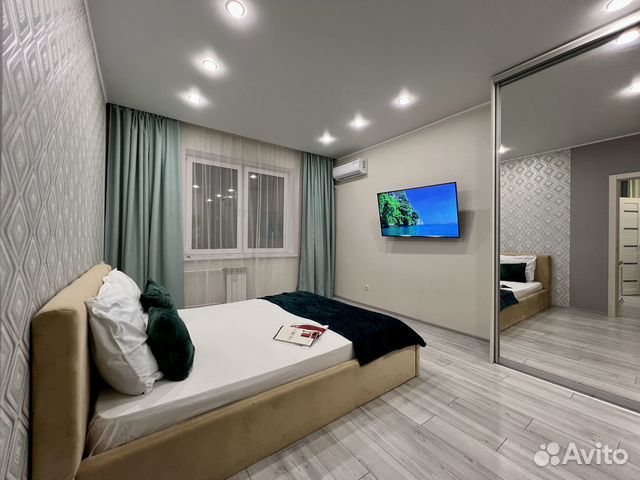 

1-к. квартира, 43 м², 2 кровати
