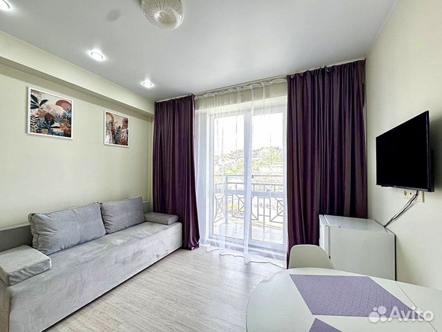 

Квартира-студия, 30 м², 2 кровати
