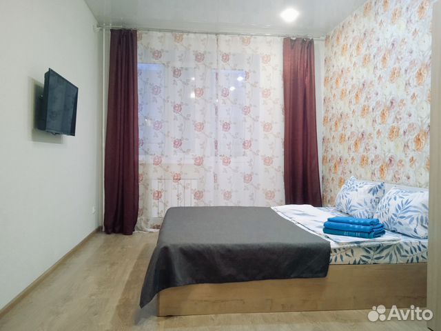 

1-к. квартира, 34 м², 2 кровати