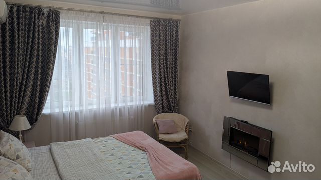 

1-к. квартира, 41 м², 2 кровати