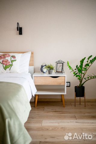 

1-к. квартира, 40 м², 2 кровати