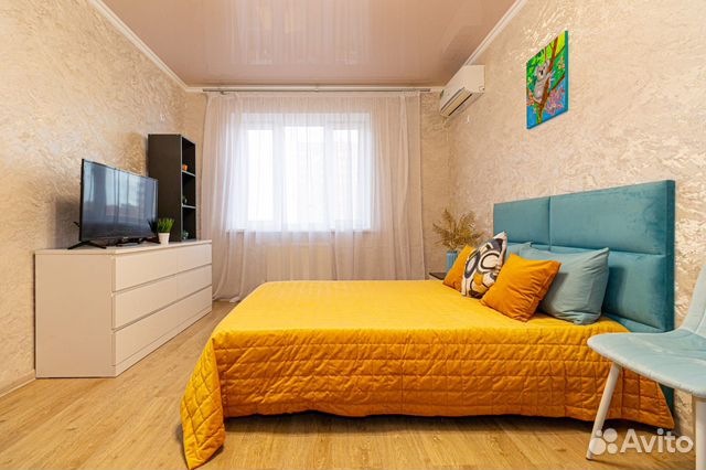 

1-к. квартира, 40 м², 2 кровати