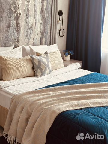 

1-к. квартира, 40 м², 2 кровати