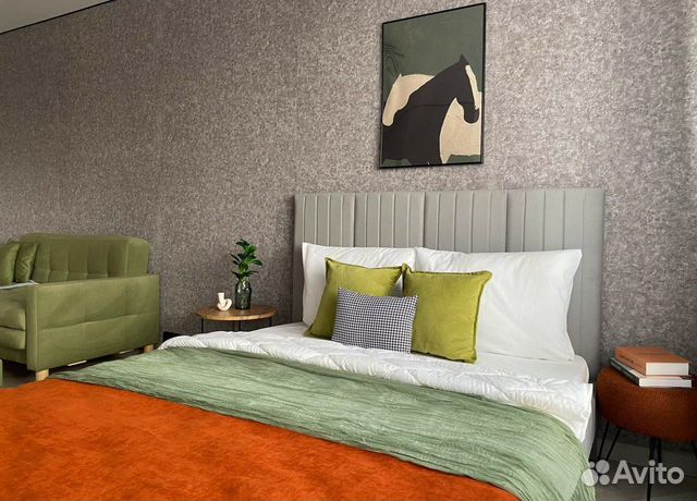 

Квартира-студия, 29 м², 2 кровати