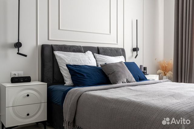 

1-к. квартира, 46 м², 2 кровати