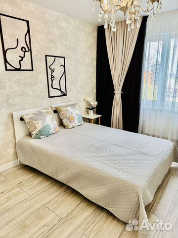 

1-к. квартира, 37 м², 2 кровати